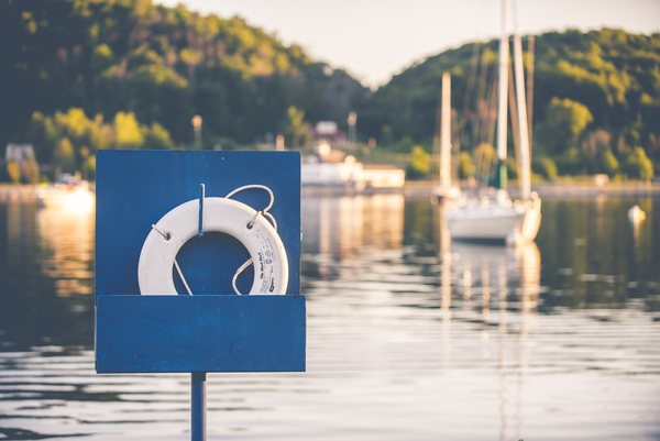 nature,water,lake,dock,pier,yachts,boats,reflection,ripples,forests,trees,light,leaks,stand,life,buoy,still,bokeh