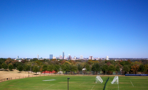 cc0,c1,soccer field,austin,texas,skyline,sports,free photos,royalty free