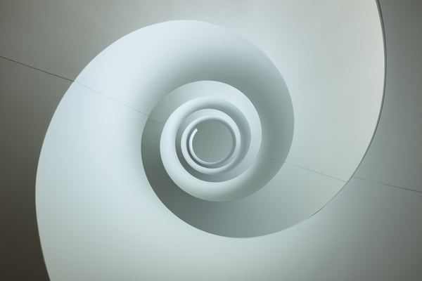 white,minimal,light,architecture,urban,building,white,minimal,light,stair,looking down,spiral,outdoors,shadow,light,perspective,spiral staircase,minimal,helical,white,abstraction,free images