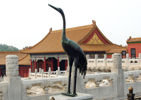 cc0,c1,china,pekin,beijing,forbidden city,crane,decoration,marble,emperor,free photos,royalty free