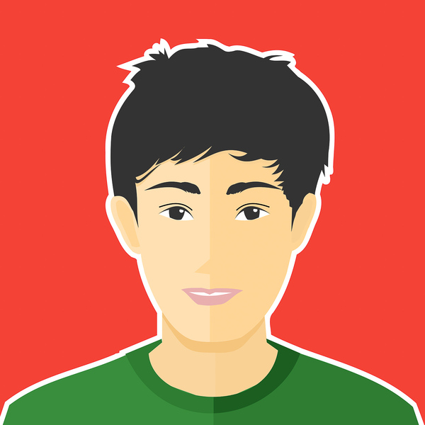 face,head,illustration,boy,design,flat,man,person,people,caucasian,face,portrait,happy,adult,smile,attractive,smiling,cute,human,pretty,hair,one,happiness,hand,child,eyes,head