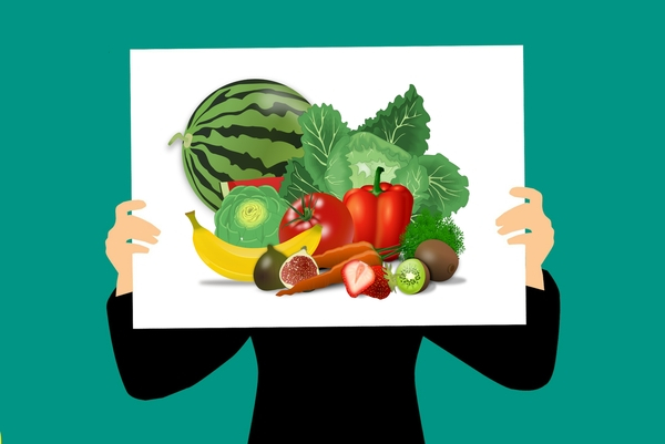 fruits,vegetables,artichoke,banana,berries,cabbage,carrot,cut,eat,eating,fig,food,health,healthy,kiwi,pepper,set,strawberry,summer,tomato,veggies,watermelon