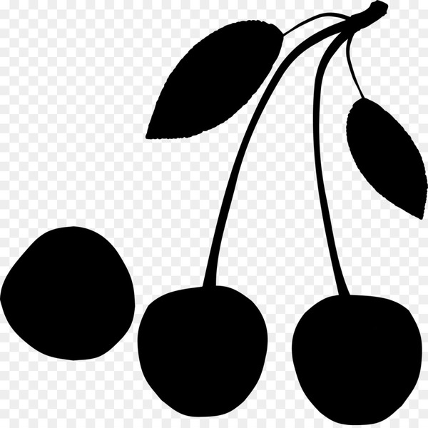 fruit,plant stem,leaf,line,flowering plant,branching,plants,tree,blackandwhite,plant,line art,prunus,drupe,png