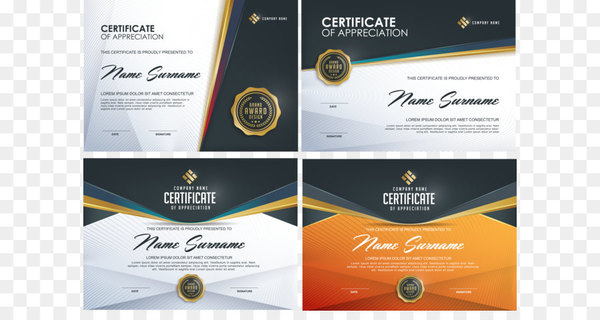 Classy Certificate Design Template · Graphic Yard | Graphic Templates Store