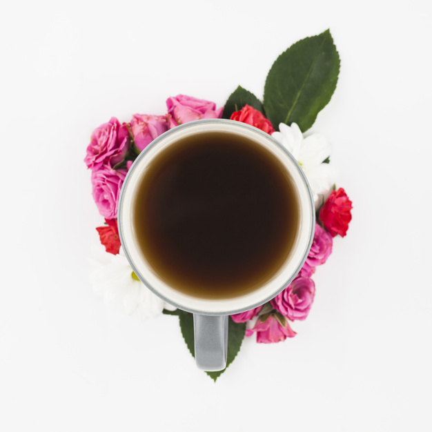 background,pattern,flower,floral,coffee,leaf,beauty,black background,rose,black,white background,background pattern,roses,backdrop,white,coffee cup,drink,flower background,cup,breakfast