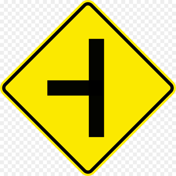 traffic sign,warning sign,road,sign,threeway junction,traffic,road signs in colombia,road junction,driving,intersection,junction,side road,traffic circle,highway,driving test,line,yellow,signage,symbol,triangle,png