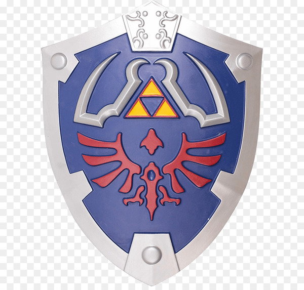 link,legend of zelda,princess zelda,shield,hylian,video game,master sword,sword,heater shield,nintendo,triforce,knight,dark link,emblem,electric blue,badge,png