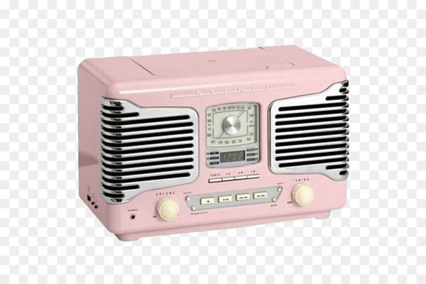 radio,vintage,antique radio,pink radio,retro style,vintage clothing,loudspeaker,fm broadcasting,electronic instrument,electronic device,electronics,technology,png