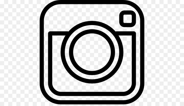 Black minimalistic Instagram logo with transparent background. Stock Vector  | Adobe Stock