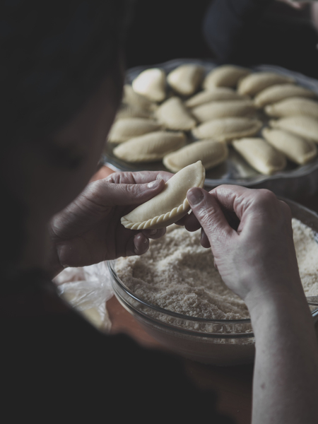 close up,cooking,hands,homemade,pasta,process,ravioli