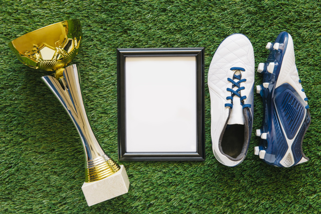 teams,composition,tournament,top view,top,international,view,champion,trophy,cup,winner,shoes,golden,team,game,sports,photo,grass,photo frame,soccer,football,sport,frame