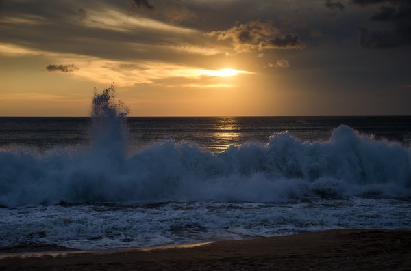 ocean,sea,sunset