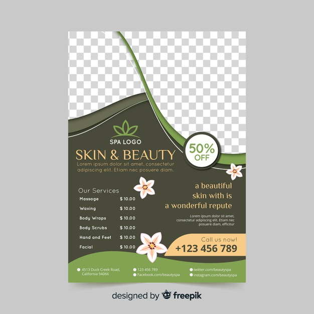brochure,flyer,cover,flowers,template,brochure template,beauty,spa,health,leaflet,flyer template,stationery,brochure flyer,flat,booklet,massage,document,cover page,print,page
