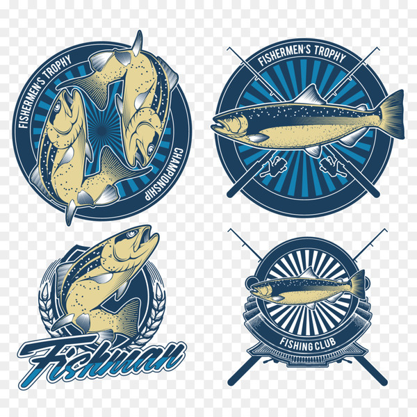 Set Of Fishing logo Symbol emblem Badge And Design Element Stock  Illustration 9732523 Vector Art at Vecteezy