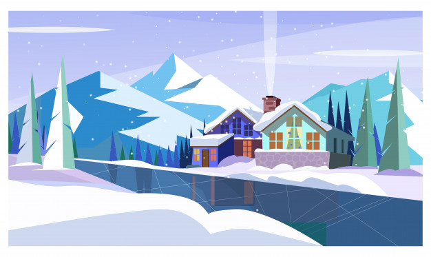 background,christmas,christmas background,winter,snow,house,nature,cartoon,mountain,home,landscape,cute,graphic,colorful,snowflake,flat,colorful background,ice,winter background