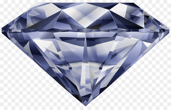 blue diamond shape clip art