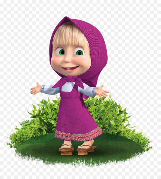 masha,masha and the bear,bear,birthday,youtube,animation,dea junior,party,clan,boing,toy,doll,purple,grass,figurine,child,toddler,png