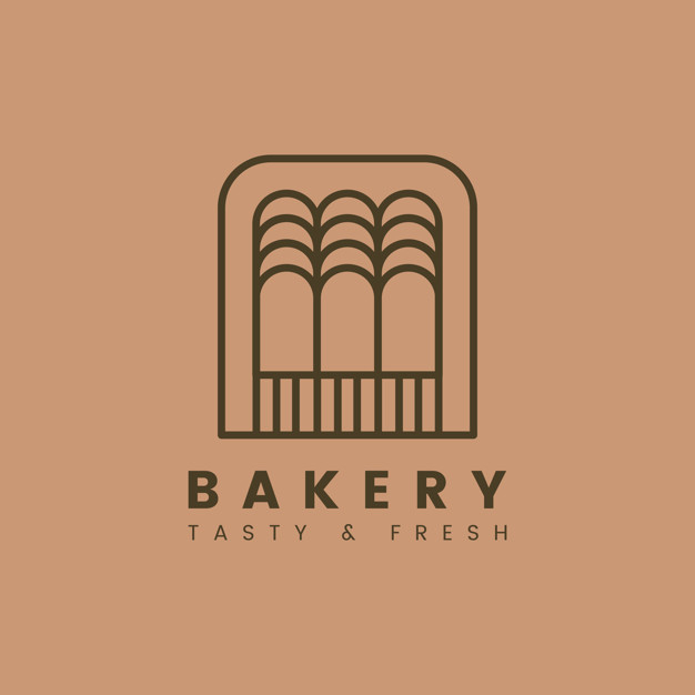 brandname,tasty and fresh,printed,illustrated,baked,homemade,tasty,yummy,pastry,fresh,brand,brown background,brown,symbol,eat,dessert,decorative,decoration,bread,shape,sign,cafe,graphic,shop,bakery,cake,template,food,pattern,logo,background