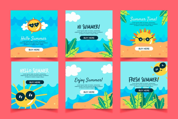 Hello summer time Royalty Free Vector Image - VectorStock