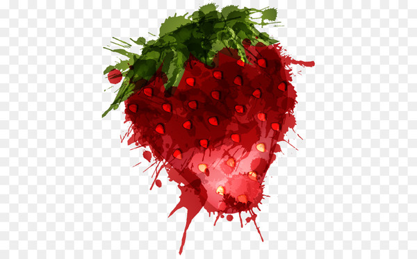 aedmaasikas,watercolor,painting,illustration,hand-painted,strawberry,png