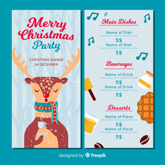 food,christmas,menu,christmas card,coffee,merry christmas,music,snow,template,restaurant,xmas,chef,celebration,happy,festival,holiday,reindeer,cook,happy holidays,honey
