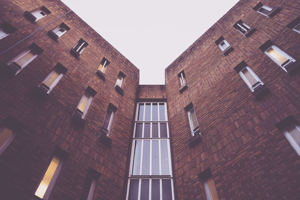 architecture,building,modern,art,structure,windows,bricks,lines,linear,shapes,patterns,perspective,sky
