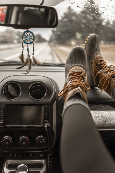 boots,car,dashboard,road,travel,vehicle,Free Stock Photo