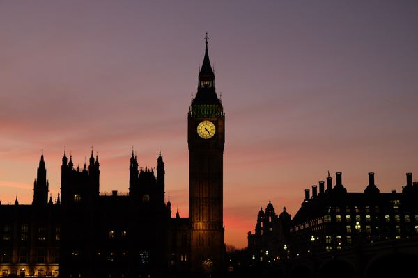 england,london,uk,sunset,sunrise,silhouette,city,building,skyscraper,tower,clock,building,silhouette,orange,pink,night,dark,sky,city,urban,night sky,free pictures