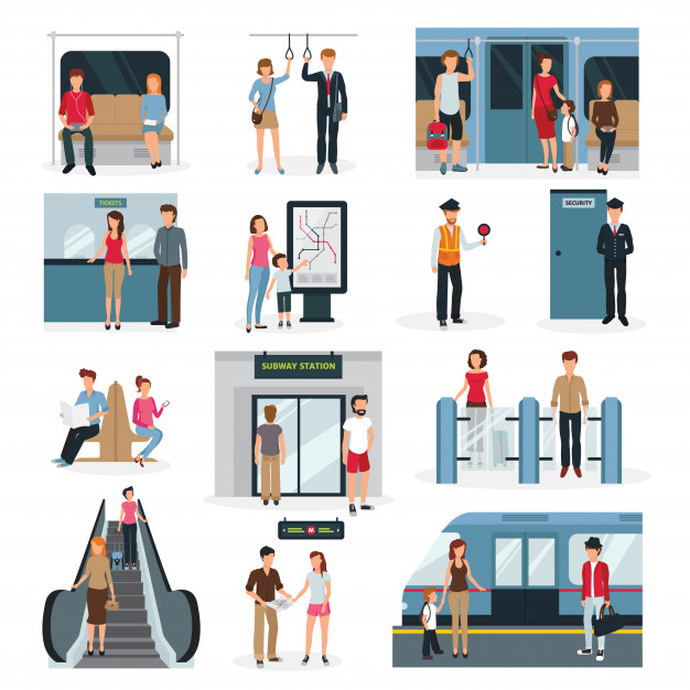 situations,ticket barrier,commute,outside,stairway,passenger,inside,buying,escalator,barrier,standing,railroad,traveller,entrance,underground,down,holding,different,set,station,collection,object,railway,metro,tube,subway,male,icon set,moving,map icon,flat icon,travel icon,up,sitting,female,transportation,design elements,symbol,reading,decorative,people icon,emblem,flat design,transport,elements,worker,flat,security,train,icons,ticket,character,map,children,design,people