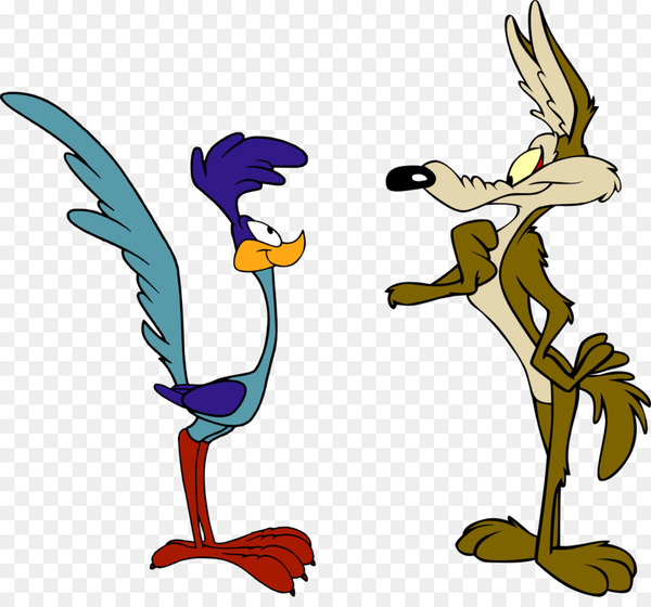 Free: Wile E. Coyote and the Road Runner Looney Tunes Cartoon - runner -  