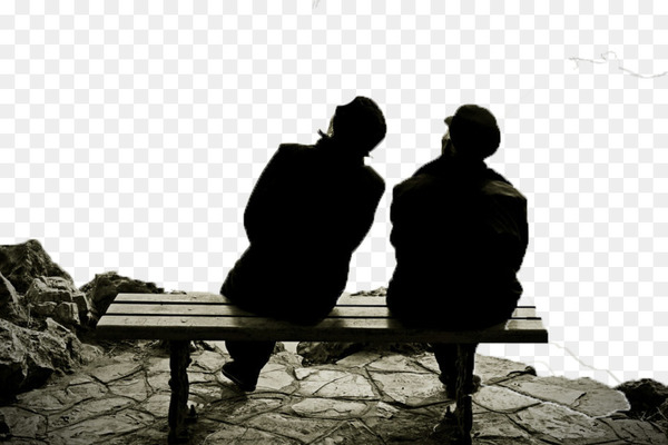 silhouette,old age,deviantart,person,art,download,cartoon,black and white,age,human behavior,recreation,interaction,sitting,communication,conversation,male,friendship,png