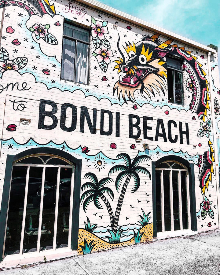 2008 – Nike – Bondi Beach Graffiti Wall