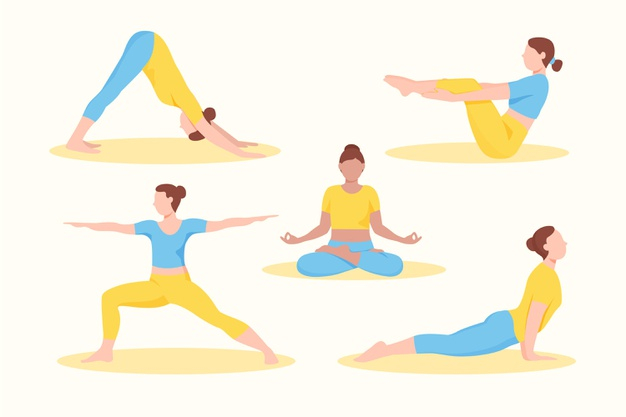 Yoga poses icon set vector art - Download Position vectors - 990238 | Yoga  drawing, Yoga art, Lord of the dance