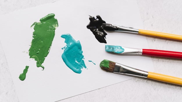 paper,paint,brush,art,color,creative,paint brush,tools,elements,studio,creativity,paintbrush,draw,craft,brushes,painter,view,top,top view,artistic