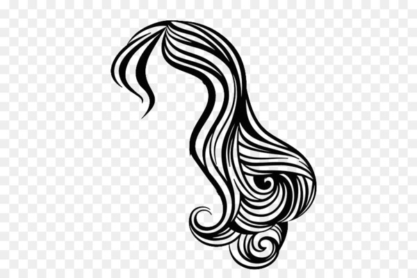 hairstyle,beauty parlour,hair,royaltyfree,photography,long hair,stock photography,fashion,drawing,portrait,head,monochrome photography,horse like mammal,spiral,black,monochrome,mammal,line,black and white,png