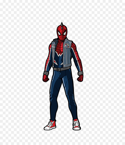 Spider-Punk Icon  Deadpool and spiderman, Spiderman spider, Spiderman comic
