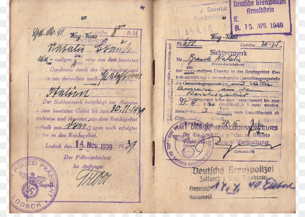 document,travel visa,jewish people,passport,refugee travel document,passport stamp,austrian passport,italian visa,rubber stamp,german passport,history of the jews in germany,travel document,text,material,paper product,paper,png