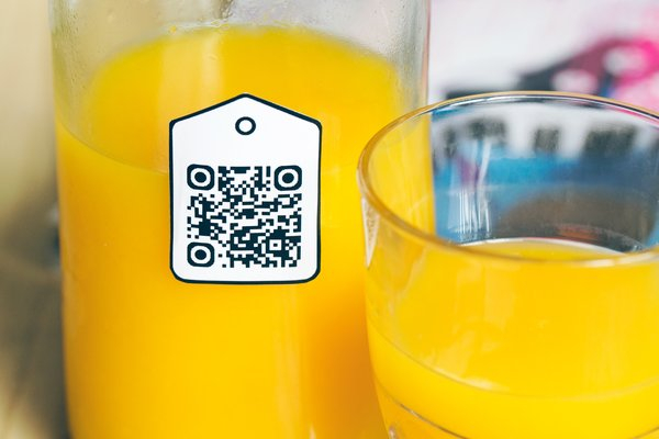  qr,juice,iphone,qr code,apple iphone, orange juice