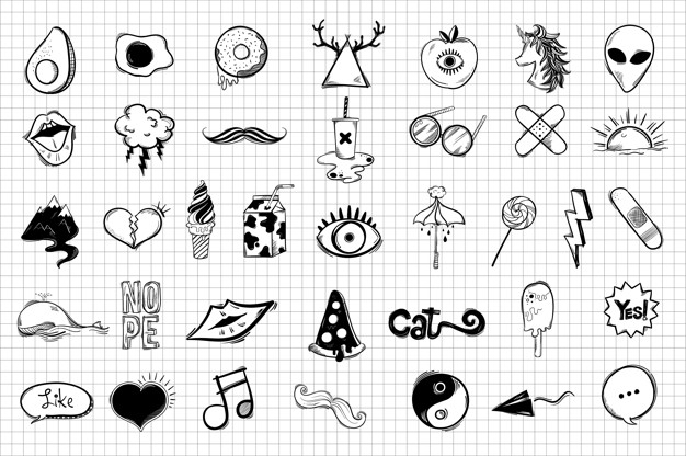 design,icon,graphic design,ice cream,cute,icons,art,hipster,doodle,graphic,unicorn,ice,group,symbol,creativity,donut,cream,fantasy,cool,words