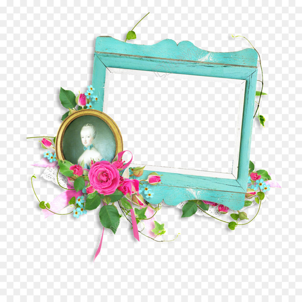 picture frames,cyan,blue,ornament,rose,picture frame ribbon,handpainted picture frame,wooden photo frame,indigo,flower,floral design,picture frame,interior design,png