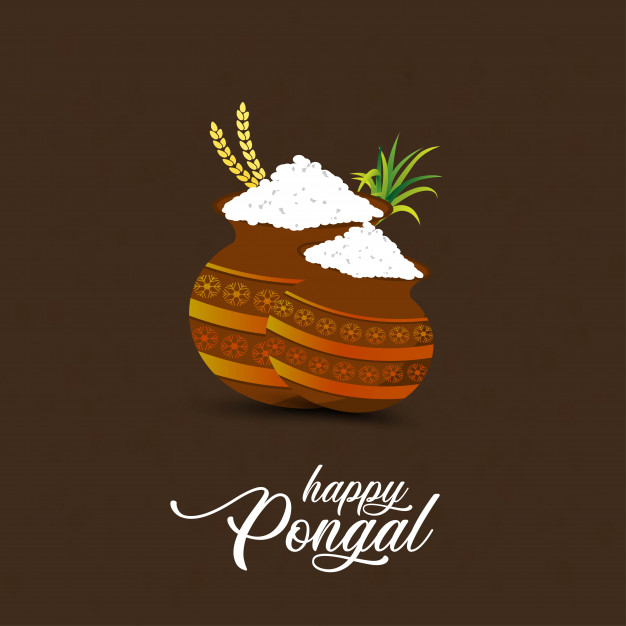 Free: Happy pongal background 