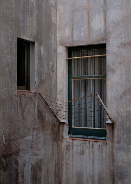 old building,building,window,dina,door,stair,trend,hand,old,builidng,window,weathered,old,architecture,glass,curtain,barbed wire,modern design,city,urban,apartment