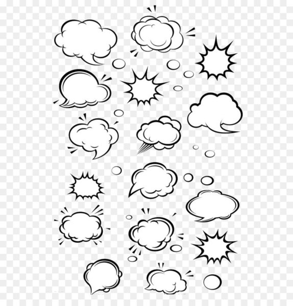 speech balloon,cloud,comic book,cartoon,royaltyfree,comics,bubble,photography,drawing,line art,head,number,angle,area,monochrome photography,text,point,line,product,illustration,graphics,design,pattern,monochrome,white,font,circle,black and white,png