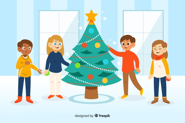 decorating,citizen,population,society,season,colourful,group,december,boy,human,colorful,girl,kids,people,winter,tree,christmas tree,christmas