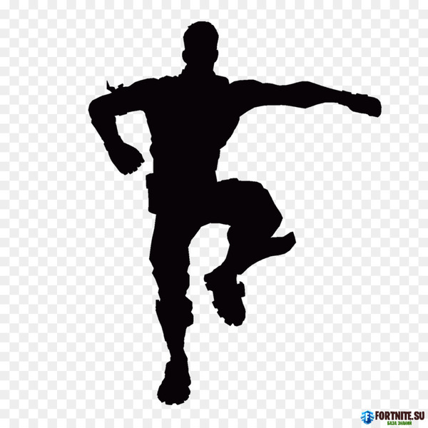 fortnite,tshirt,fortnite battle royale,top,floss,xbox one,shirt,battle royale game,video game,playstation 4,longsleeved tshirt,fruit of the loom,dance,sleeveless shirt,silhouette,standing,joint,shoulder,hand,arm,line,shoe,png