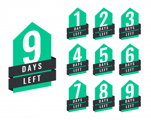 nine,eight,days,left,limited,seven,six,two,four,count,stylish,five,down,three,special,day,counter,timer,countdown,date,announcement,special offer,symbol,offer,sign,time,web,promotion,number,marketing,shopping,sticker,badge,label,sale,business