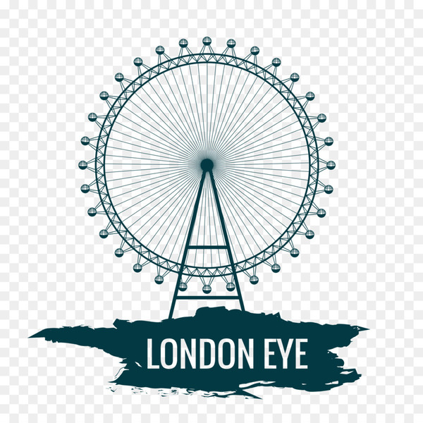 london eye,cartoon,silhouette,stock photography,drawing,landmark,skyline,london,greater london,recreation,tourist attraction,text,brand,graphic design,logo,line,circle,ferris wheel,png