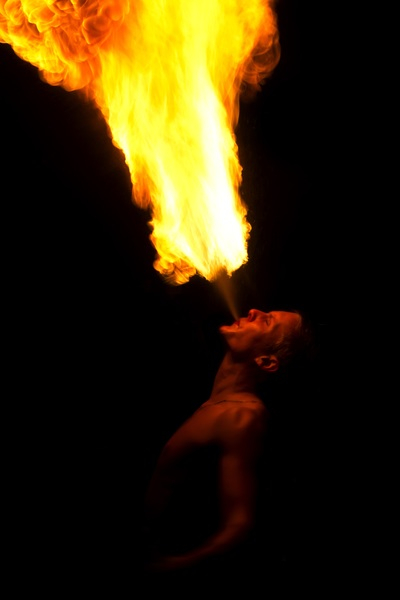 person,performer,performance,man,hot,heat,flammable,flame,fire breathing,fire,dangerous,blaze