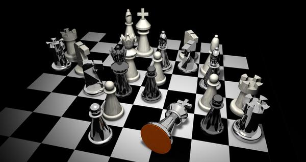 cc0,c4,chess,figures,chess pieces,king,lady,strategy,chess board,play,horse,3d,3d model,rendering,visualization,free photos,royalty free