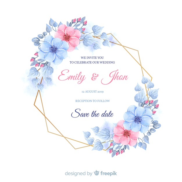 newlyweds,guest,ceremony,groom,beautiful,blossom,engagement,marriage,lettering,bride,couple,floral frame,font,celebration,typography,invitation card,wedding card,template,love,card,invitation,floral,wedding invitation,watercolor,wedding,frame,flower